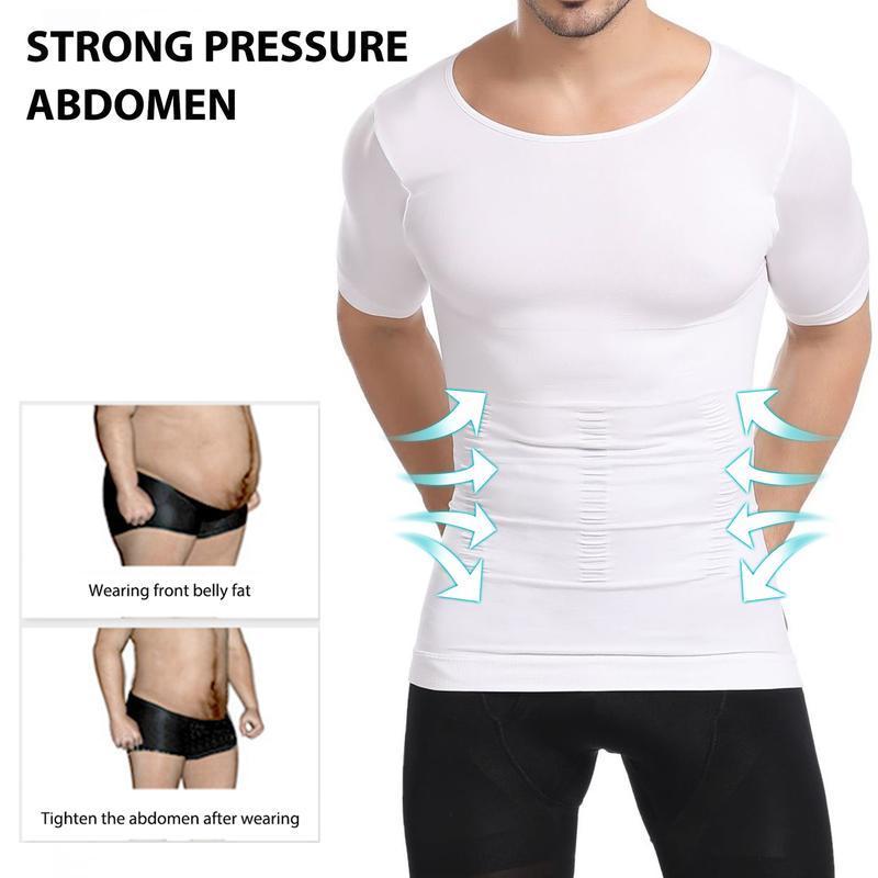 CelestialStrive Mens Slimming Vest Tummy Control Shapewear Sleeveless Compression Tank Top Slimming Shirts for Men