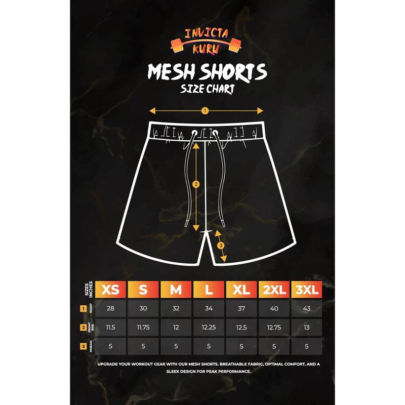 Top Rank Demon Mesh Shorts