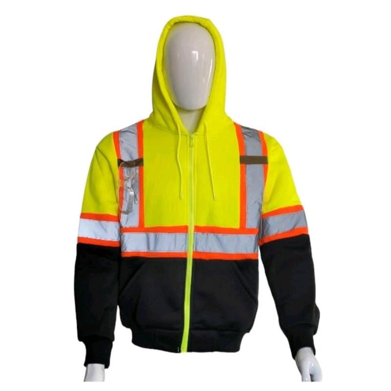 Pullovers and Zippup Safety Hoodies