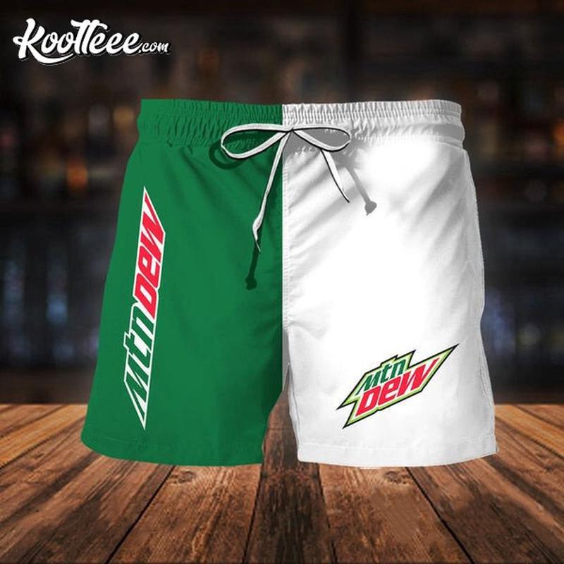 Vintage Mountain Dew Hawaiian Shorts