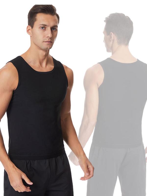 Men's Sauna Shapewear Tank Top, Breathable Comfortable Sweat Enhancer Shaper, Tummy Control Shapewear for Men