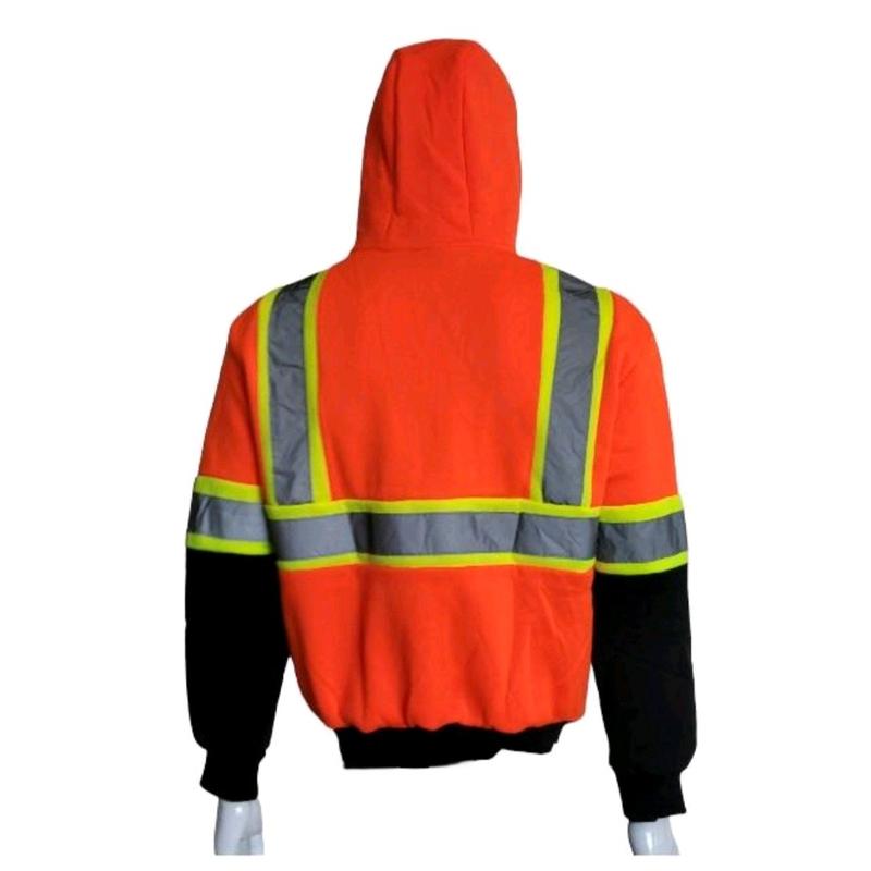 Pullovers and Zippup Safety Hoodies