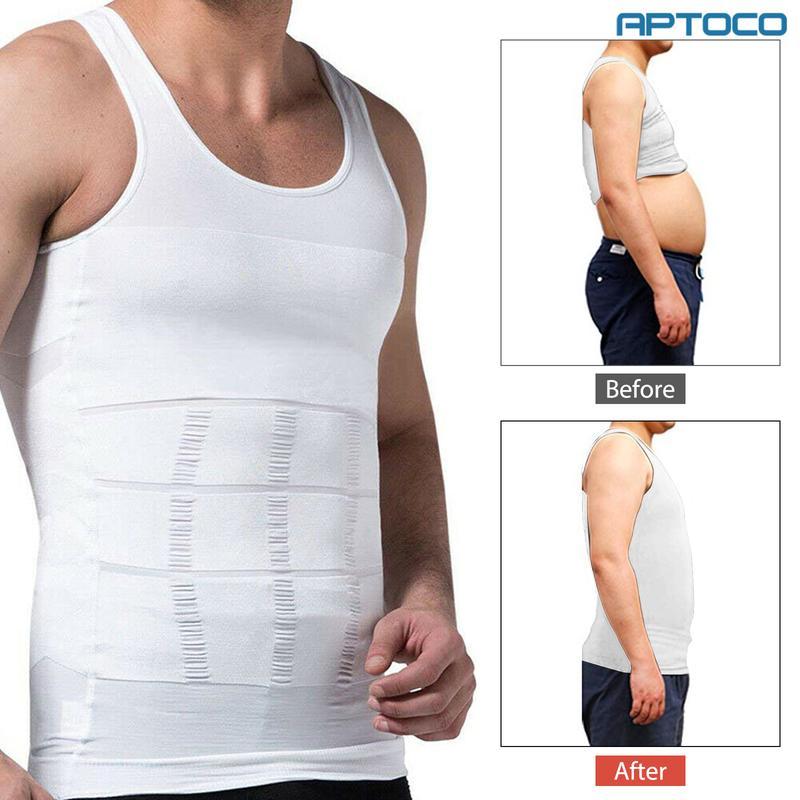 CelestialStrive Mens Slimming Vest Tummy Control Shapewear Sleeveless Compression Tank Top Slimming Shirts for Men