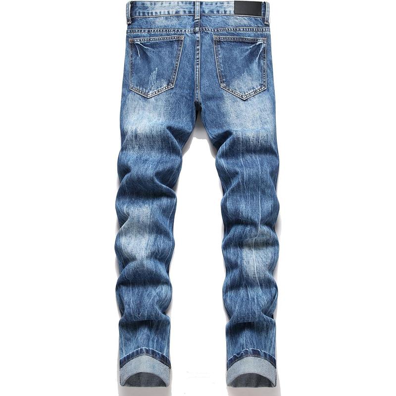 Men's Regular Fit Ripped Jean