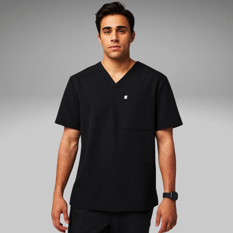 Fabletics Men's Helix 1-Pocket Scrub Top