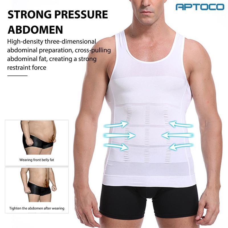 CelestialStrive Mens Slimming Vest Tummy Control Shapewear Sleeveless Compression Tank Top Slimming Shirts for Men