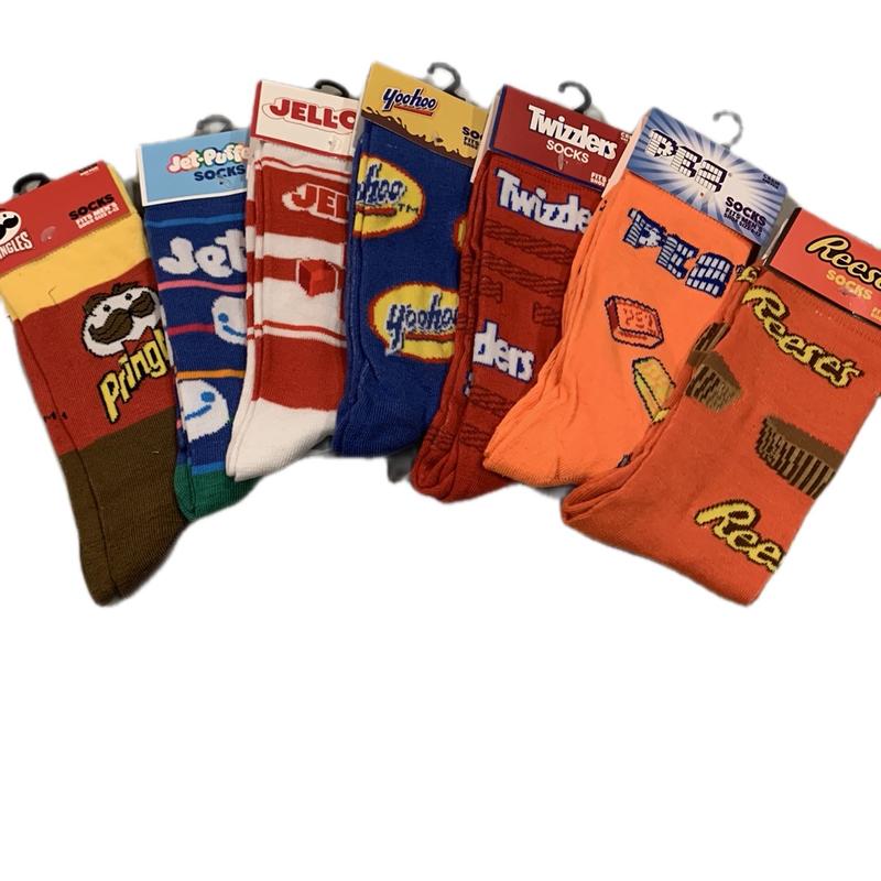 UNISEX GIFT Socks - Perfect for GIFTS - 14 SOCKS - STYLES VARY - 14 DAY SOCK SUPPLY