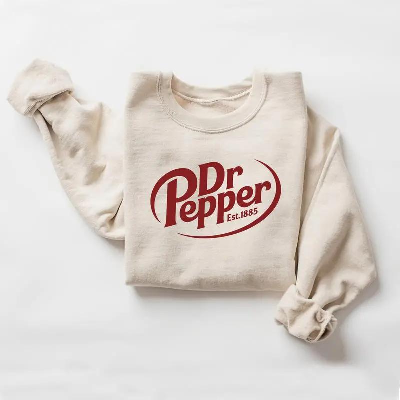 Dr. Pepper Hoodie, Sweatshirt, Dr Pepper Lover, Dr Pepper Gift, Gift for Girlfriend