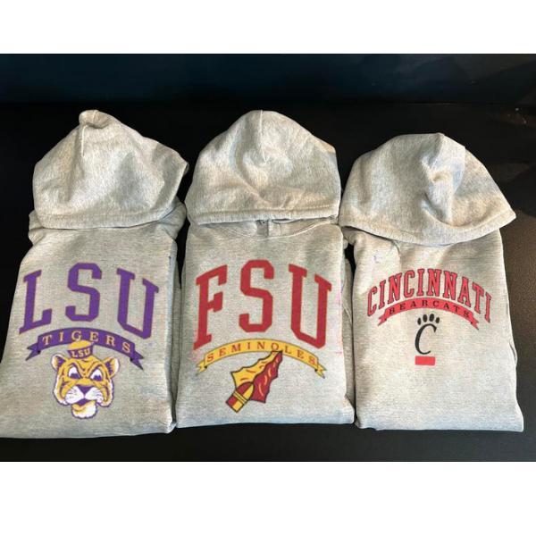 Vintage College Football Hoodie, New Retro Style Hoodie, Vintage University of NCAA Hoodie, Vintage Graphic Hoodies, Texas, Kansas, Michigan, LSU, FSU, Kentucky, Uconn, Arizona Hoodie, Unisex Hoodie For Men And Women