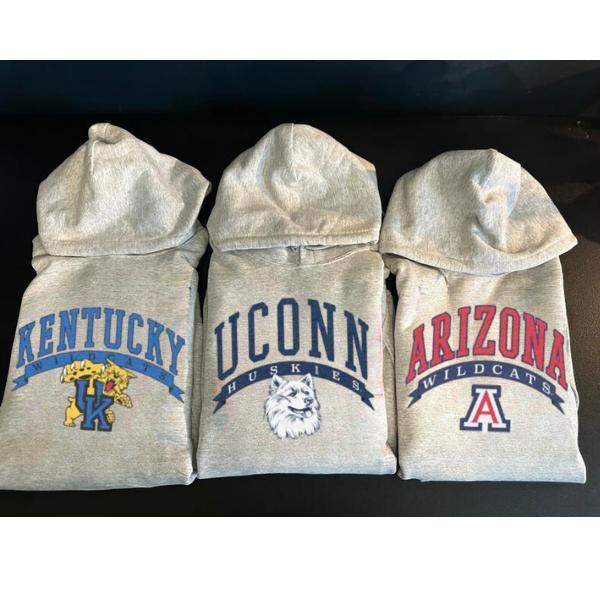 Vintage College Football Hoodie, New Retro Style Hoodie, Vintage University of NCAA Hoodie, Vintage Graphic Hoodies, Texas, Kansas, Michigan, LSU, FSU, Kentucky, Uconn, Arizona Hoodie, Unisex Hoodie For Men And Women