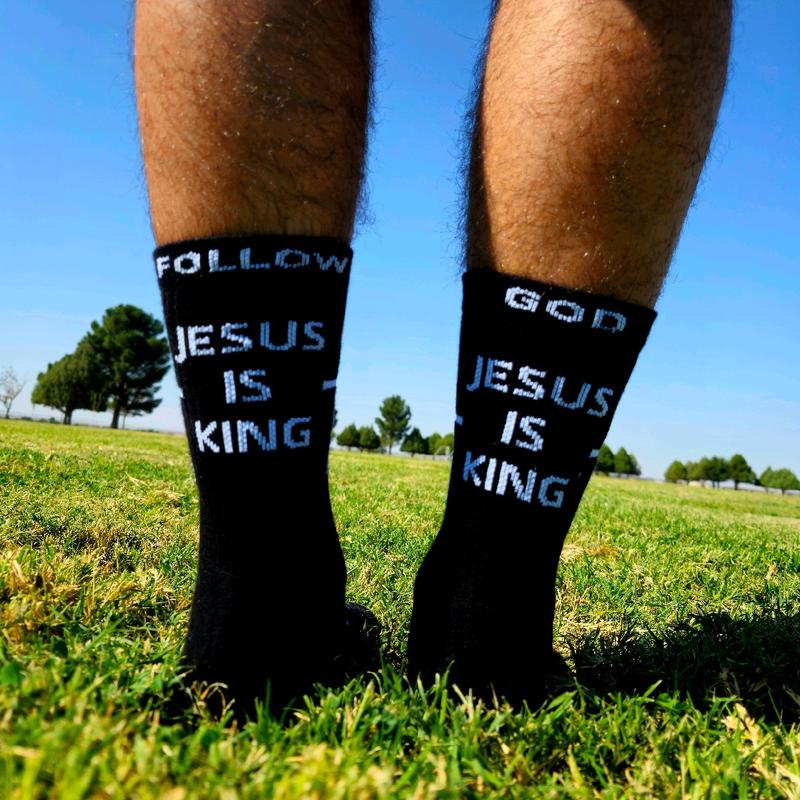 Christian Cross Socks (3-4 Day USA Shipping)