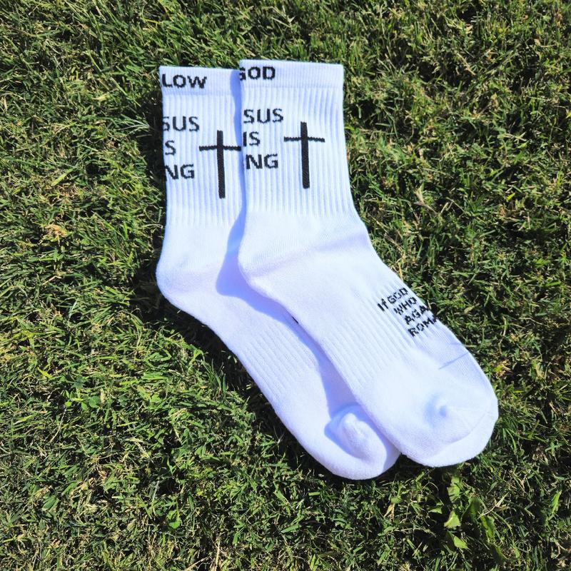 Christian Cross Socks (3-4 Day USA Shipping)