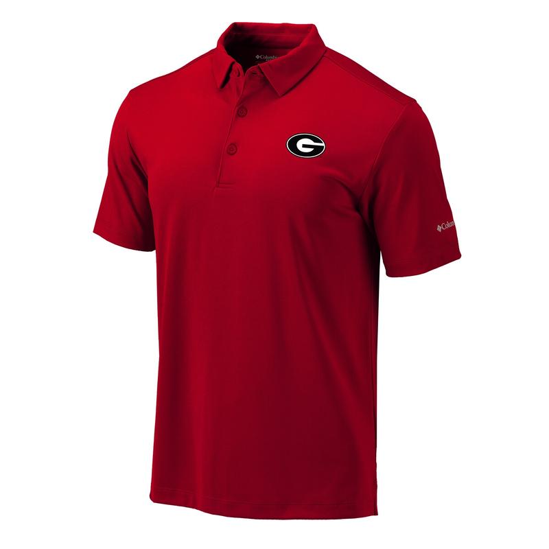 Georgia Bulldogs Omni-Wick Drive Polo - Red, Men Football NCAA Polo Shirt Trendy 2024,Classic Football Polo Shirt, Gift For Men