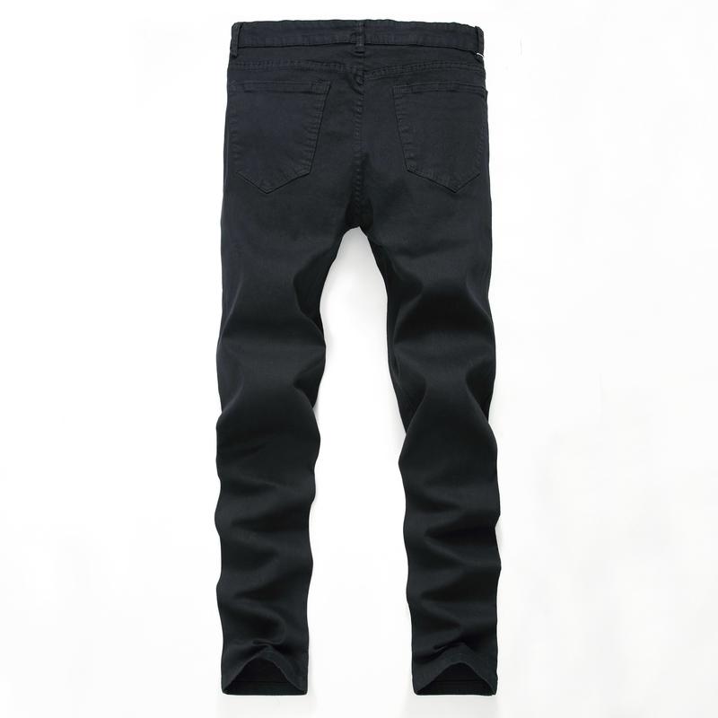 Men's Skinny Slim Fit Stretch Straight Leg Fashion Jeans Pants