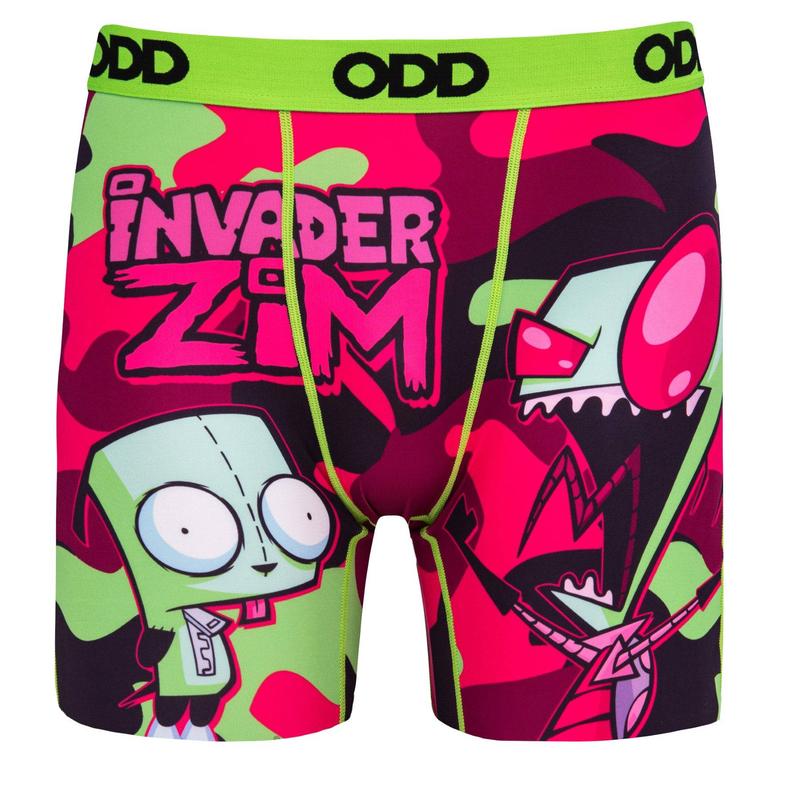 Invader Zim Camo Men's Boxer Briefs