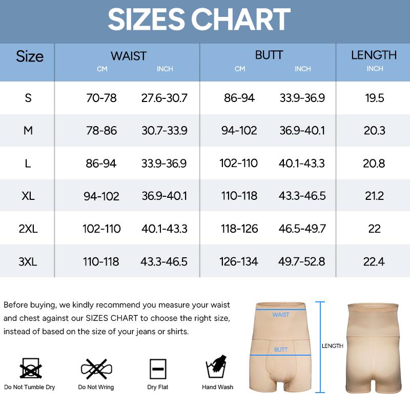 Black Friday Deals Nebility Men's Seamless Boxer Briefs High Waist Underwear Shapewear Shorts