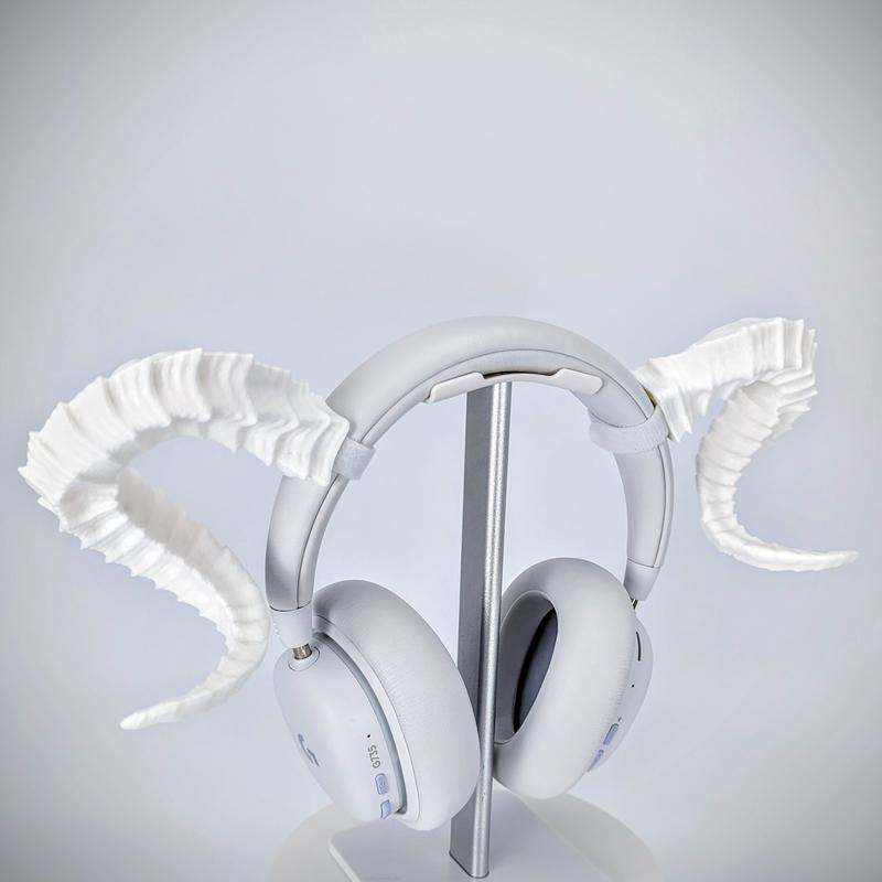 BeamTeam3D Tiefling Horns - Cosplay Costume Accessories Handmade Menswear