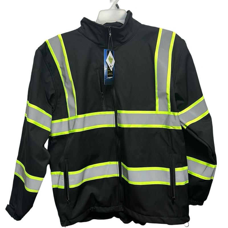 208 Safeguard Safety jacket waterproof with hood fall and spring warm light weight