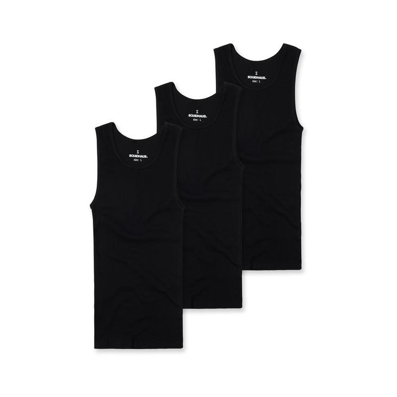 Premium Fitted Tank 3 Pack