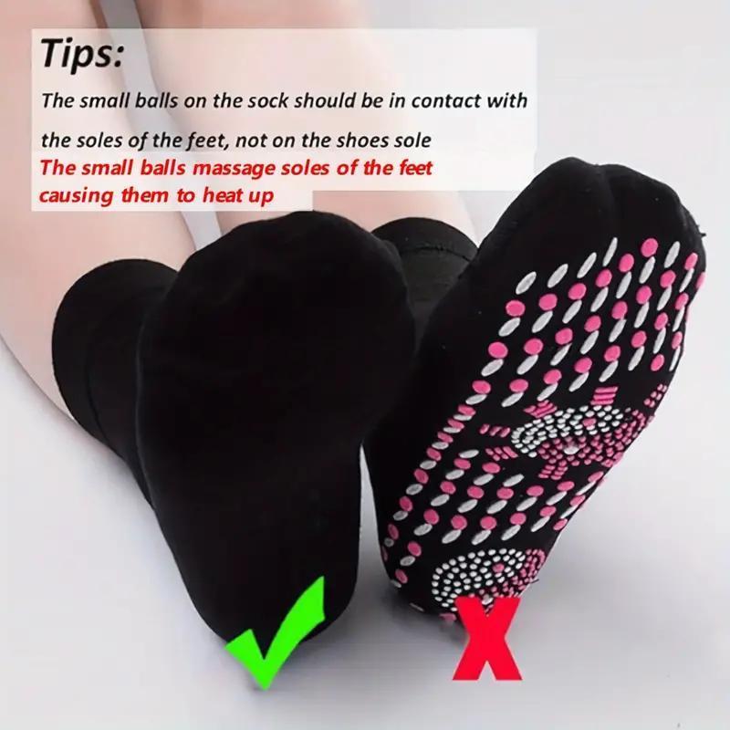 Self-heating Ankle Socks, Comfortable Elastic Anti Penetration Heating Socks, Warm and Cold-resistant Cotton Socks for Outdoor Activities, Christmas Gift