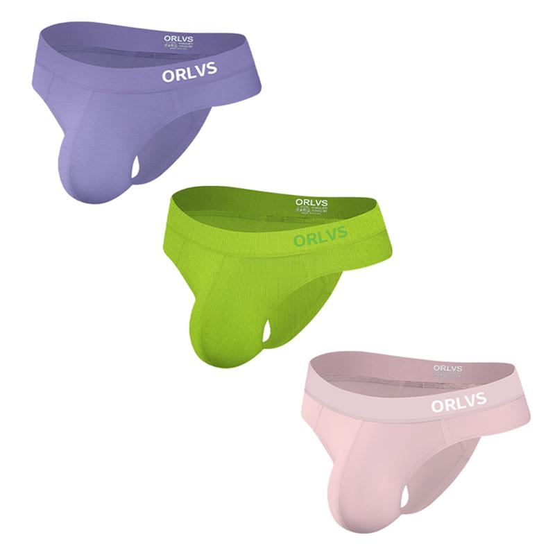 Men's Classic Solid Color Comfortable Underwear, a Fashionable Essential for a Light and Free Experience-OR6206