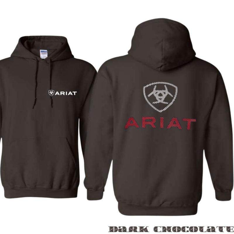 Trendy Ariat Hoodie - Eye-Catching Graphic with Unique Logo and Stylish Aesthetics, Ideal for Everyday Wear and Equestrian Enthusiasts, Suitable for Men and Women