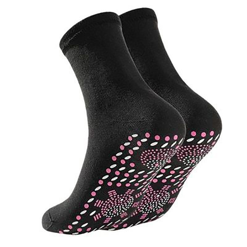 Self-heating Ankle Socks, Comfortable Elastic Anti Penetration Heating Socks, Warm and Cold-resistant Cotton Socks for Outdoor Activities, Christmas Gift