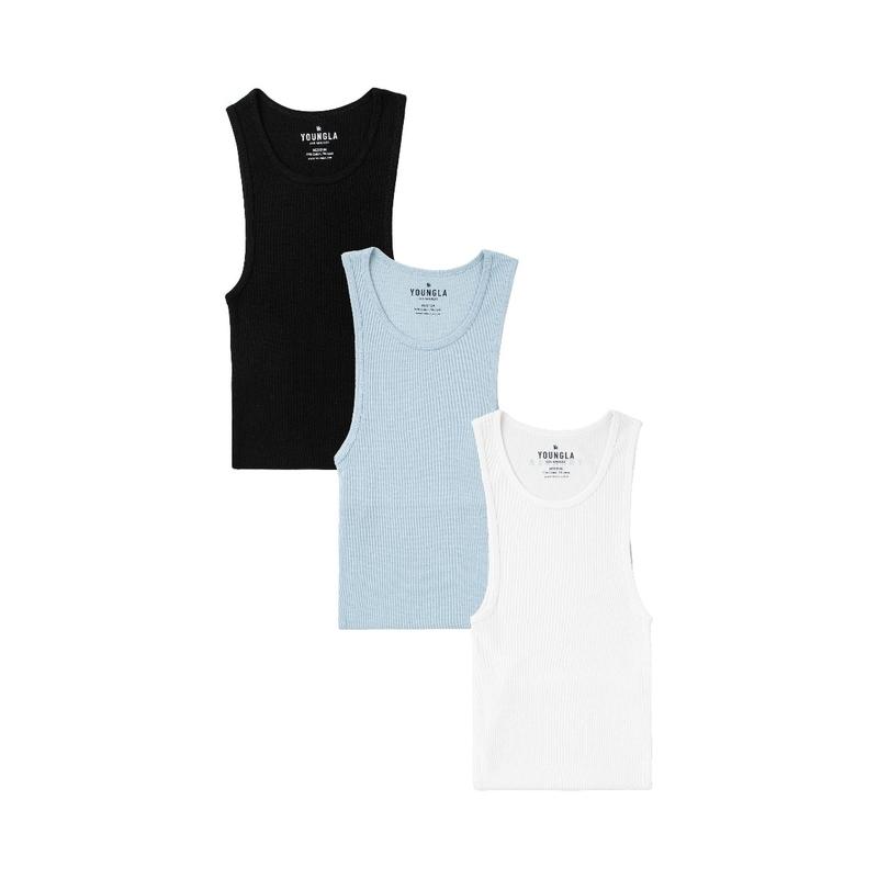 340 Wife Lovers - 3 Pack Mens Fitted Tank Tops