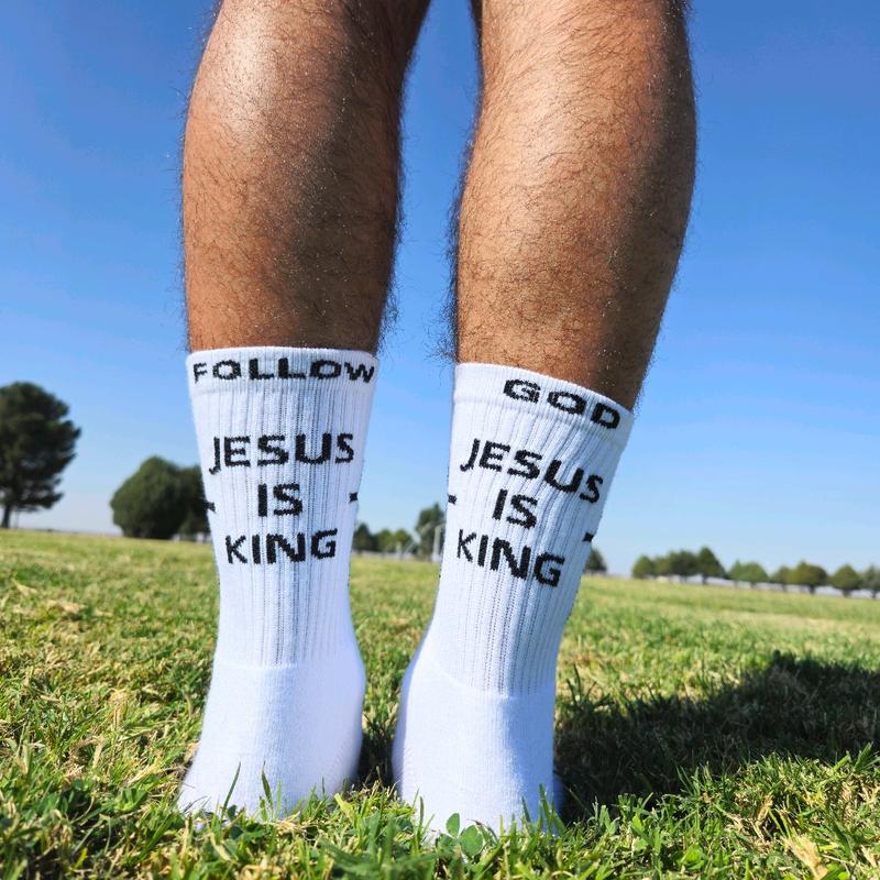 Christian Cross Socks (3-4 Day USA Shipping)