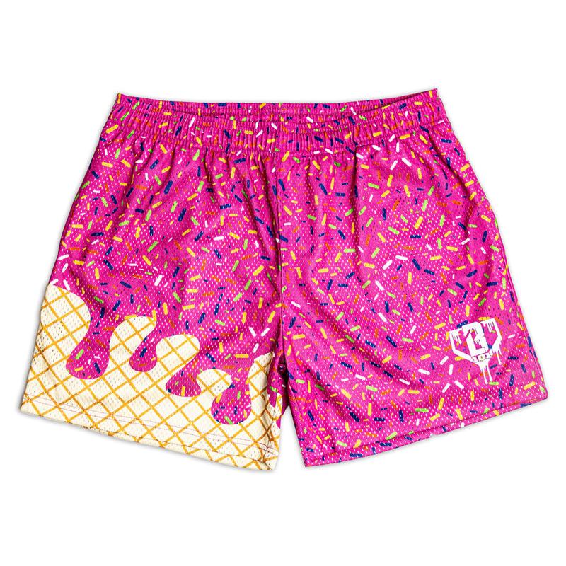 Ice Cream Shorts - Strawberry