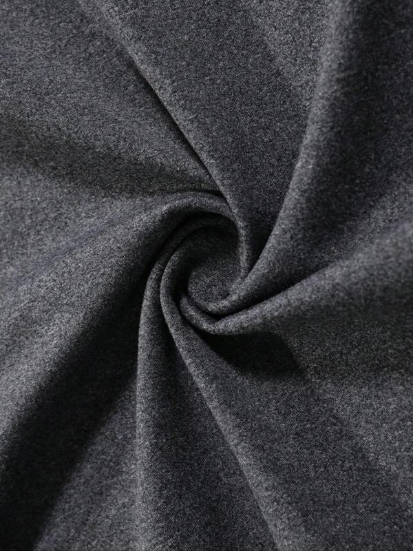 Men's Solid Color Elastic Waist Pajama Pants, Casual Comfy Lounge Trousers for Spring & Fall, Men's Sleepwear for Indoor Wear