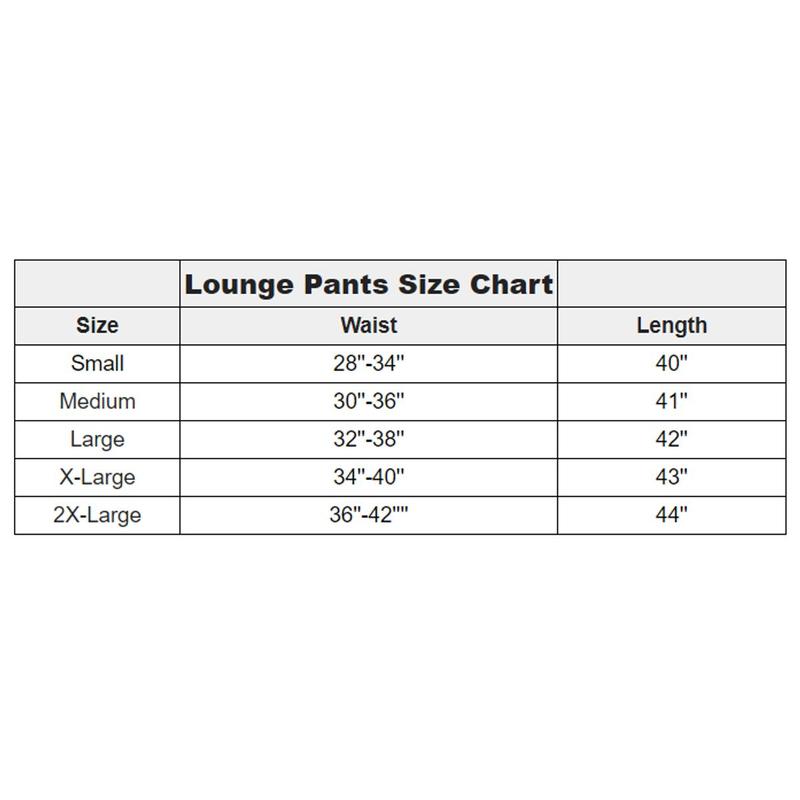 (4-Pack) Men's Cotton Lounge Pajama Pants with Pockets