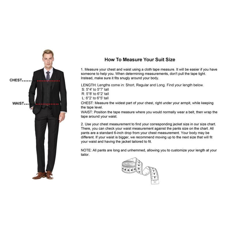 Braveman Men's Classic Fit 2PC Suits Menswear Fashion Blazer Pants Set -  Perfect for Formal Occasions Burgundy Classy prom suit