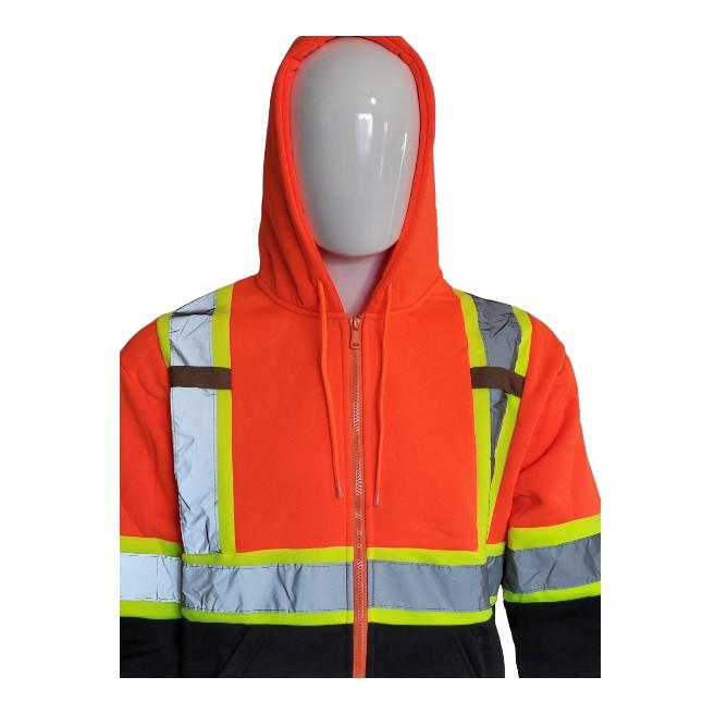 Zippup Safety Hooded Sweater Shirts