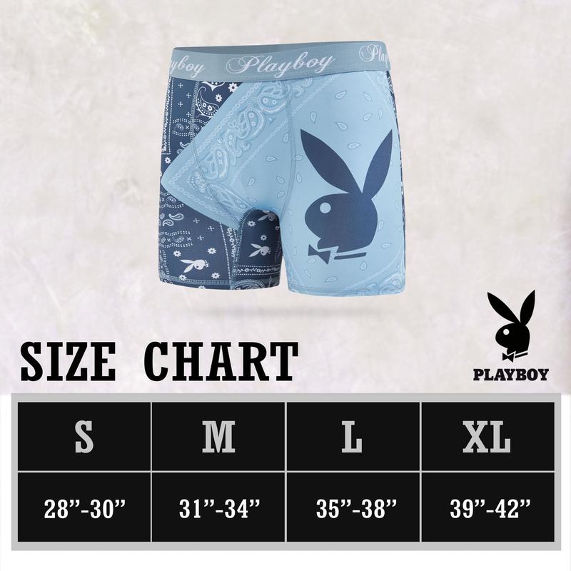 Playboy Mens Underwear Funny Gifts for Men Boxers for Men