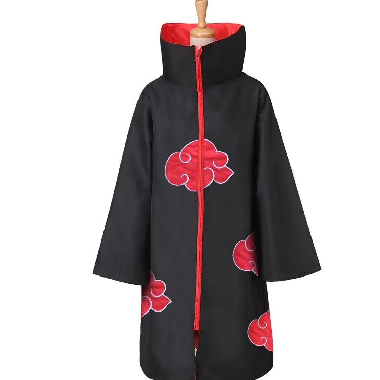 Akatsuki clothes Ninja Uchiha Red Cloud CloakS - Fourth Hokage Yellow Lightning Namikaze Costume