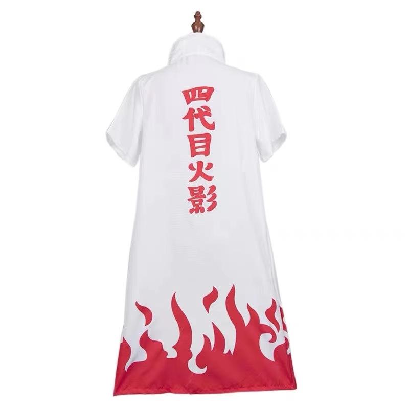 Akatsuki clothes Ninja Uchiha Red Cloud CloakS - Fourth Hokage Yellow Lightning Namikaze Costume