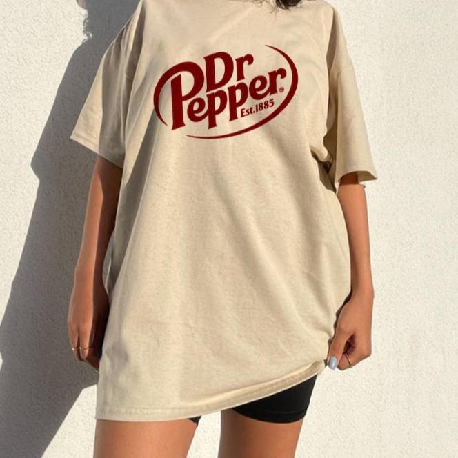 Dr. Pepper T-shirt Sweatshirt, Dr Pepper Lover, Dr Pepper Gift, Gift For Girlfriend, Sweatshirt, T-shirt, Full Colors, Full Sizes, For Men, For Women Menswear Sweaters Tops Underwear, Printed In The USA