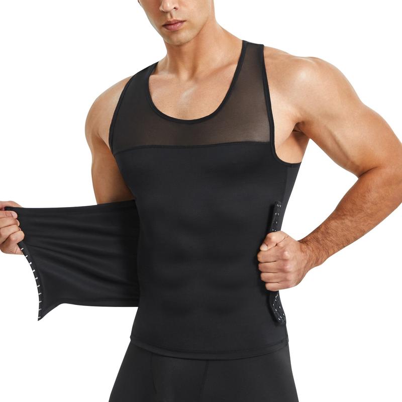 Black Friday Deals Nebility Menswear Mesh Girdel Tank Top  Undershirt Vest