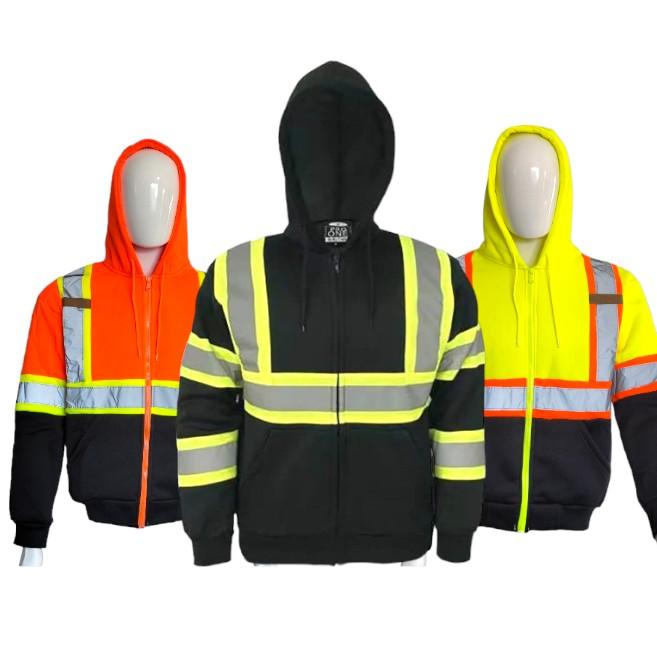 Zippup Safety Hooded Sweater Shirts