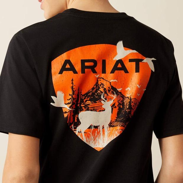 Ariat Outdoor Game Graphic T-Shirt, western wear for men, ariat, men's western wear, Gift for Men