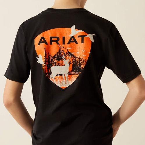 Ariat Outdoor Game Graphic T-Shirt, western wear for men, ariat, men's western wear, Gift for Men