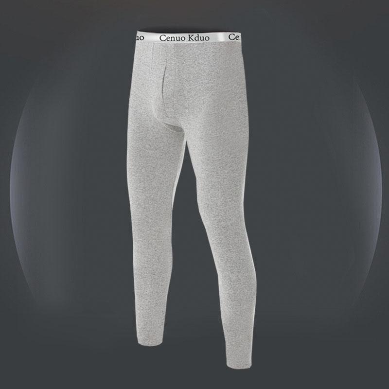 Men Long Johns Thermal Skin-Friendly Underwear Winter Warm Long Pants Male Soft Elastic Large Size Leggings Comfortable Tights