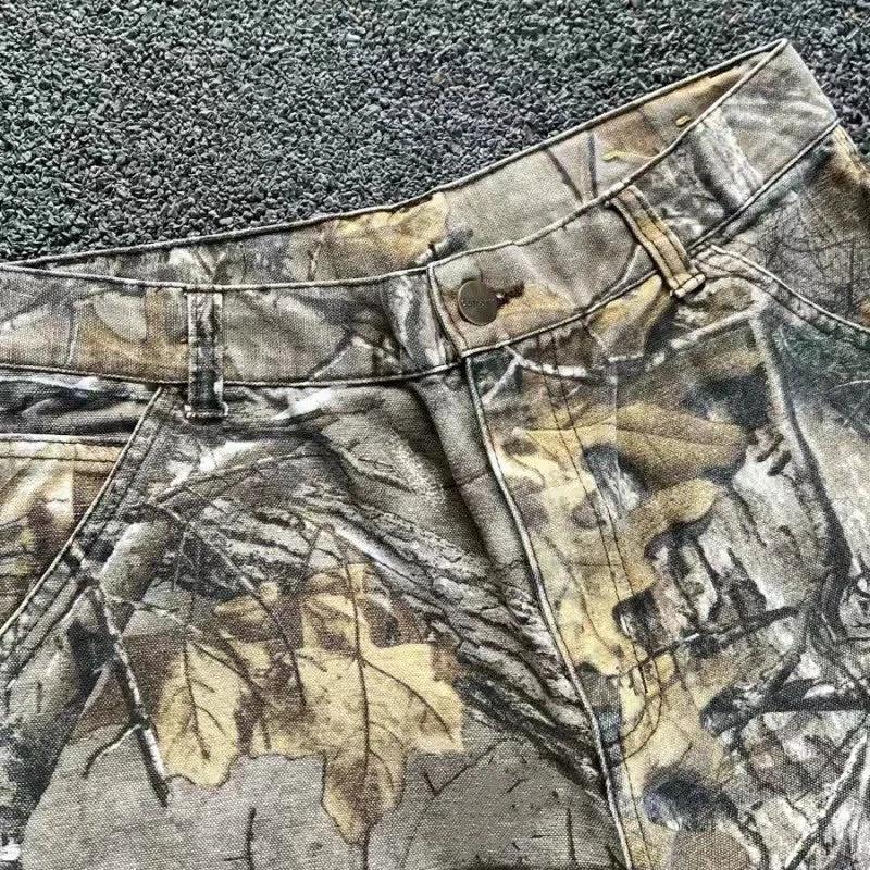 Vintage Wash Jeans Camo