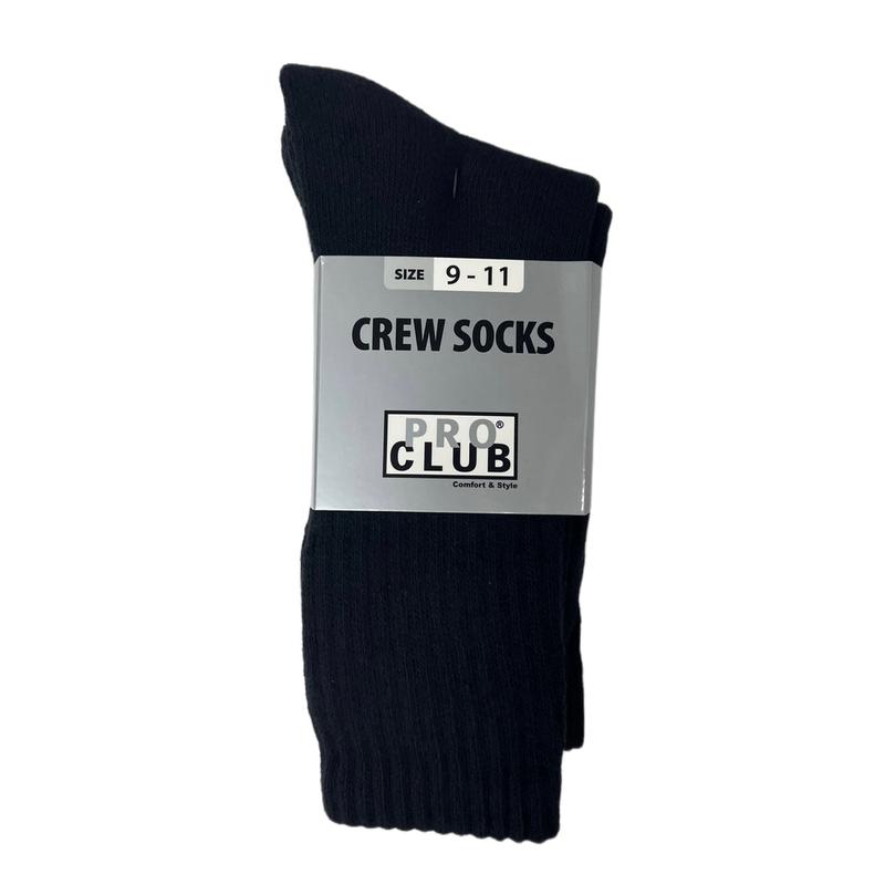 3PC Pro Club Heavyweight Crew Socks