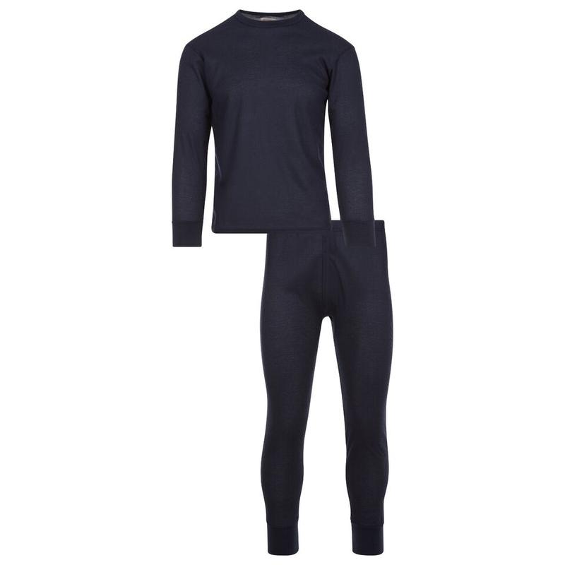 Men's 2 Piece Thermal Underwear Set Waffle Knit Long Johns