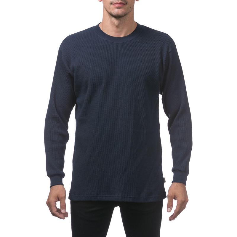 Pro Club Men's Heavyweight Cotton Long Sleeve Thermal Top Cotton Fabric