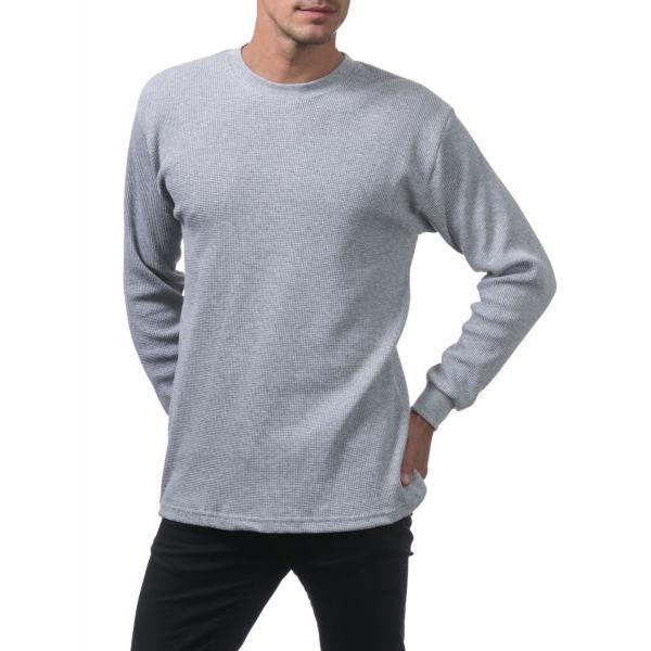 Pro Club Men's Heavyweight Cotton Long Sleeve Thermal Top Cotton Fabric