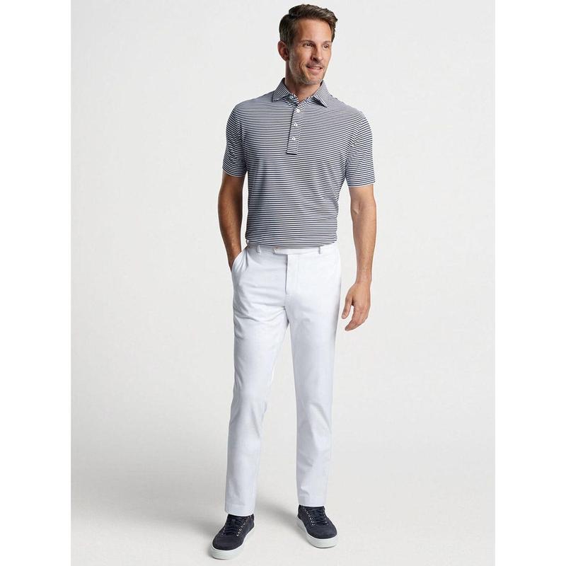 Peter Millar Mood Performance Mesh Polo in Navy