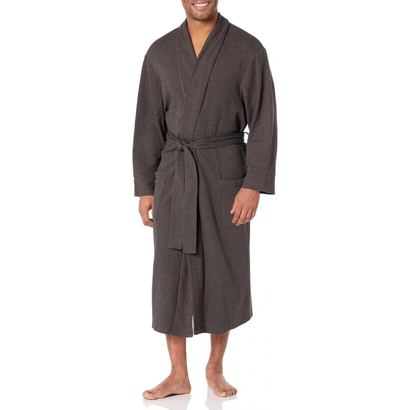 Men's Lightweight Waffle Robe (Available in Big & Tall)